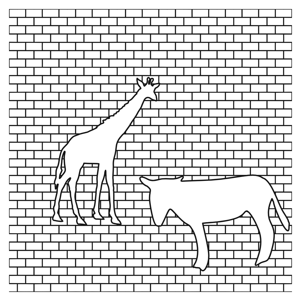An Animals doodle pattern from the Doodles.live pack