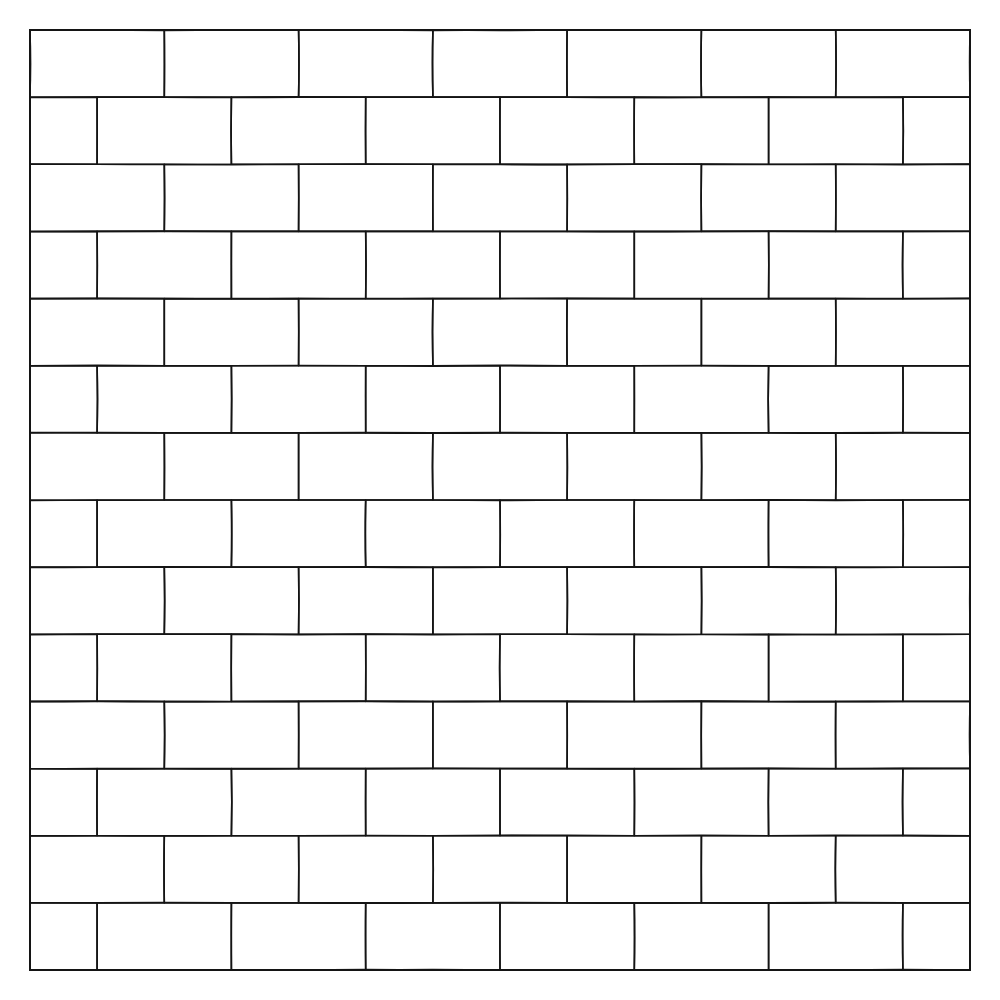Generate a free printable Bricks pattern on Doodles.live