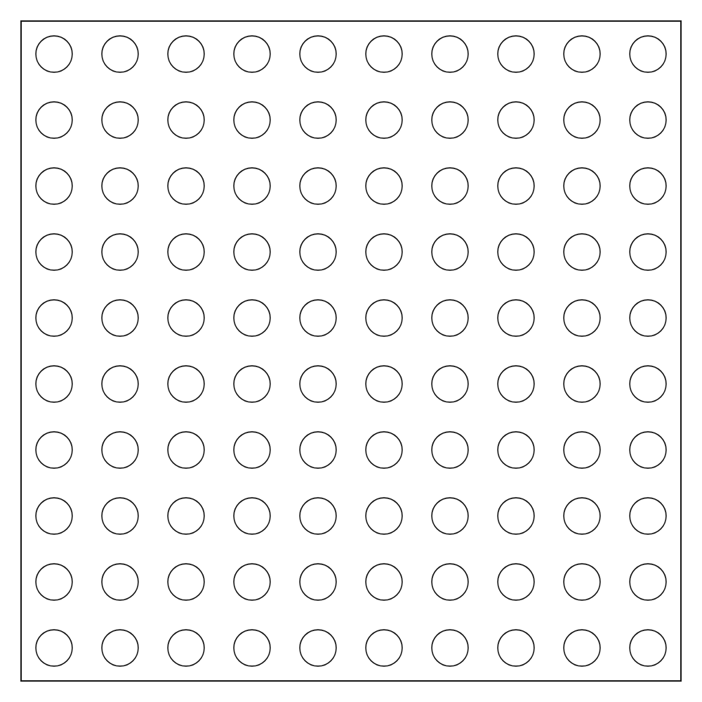 Generate a free printable Dots pattern on Doodles.live