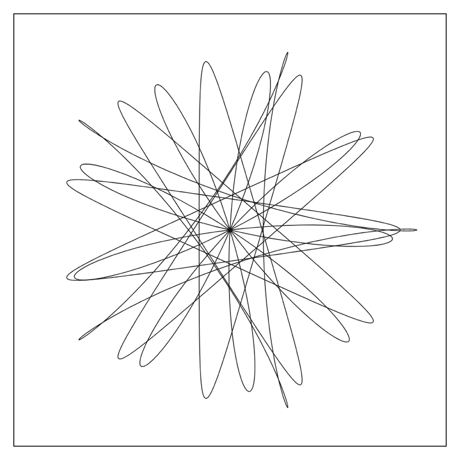 Generate a free printable Spirograph pattern on Doodles.live