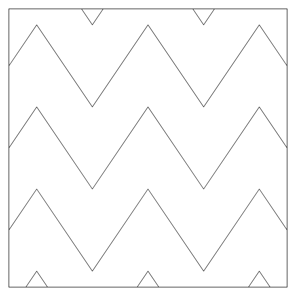 What a Chevron pattern looks like, generated with Doodles.live