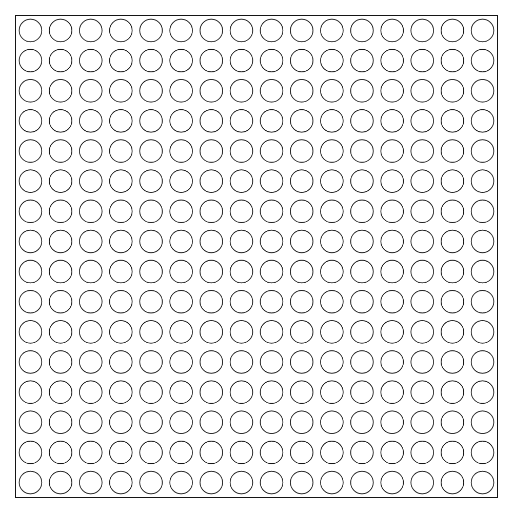 What a Dots pattern looks like, generated with Doodles.live