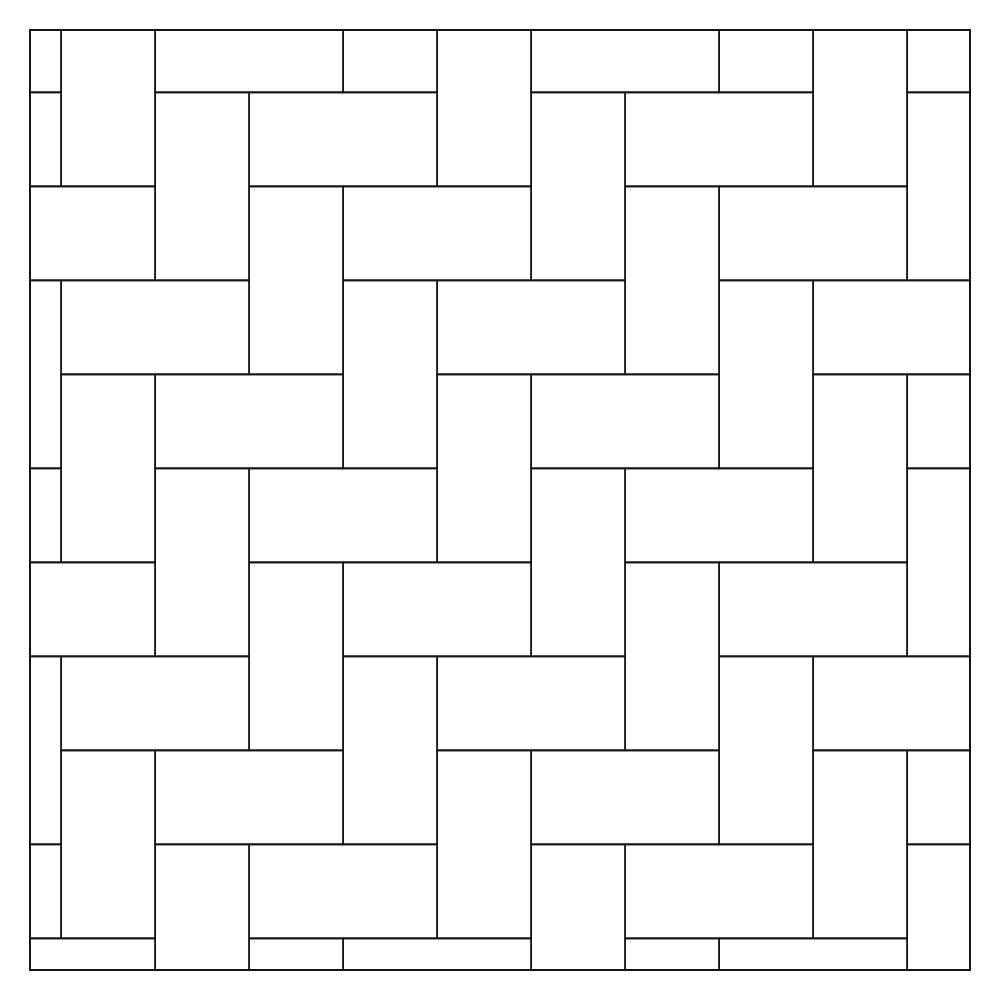 What a Herringbone pattern looks like, generated with Doodles.live
