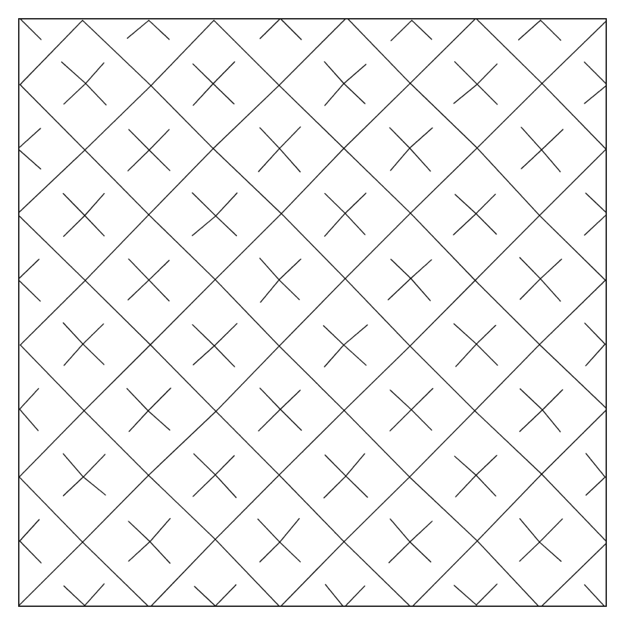 What a Lattice pattern looks like, generated with Doodles.live