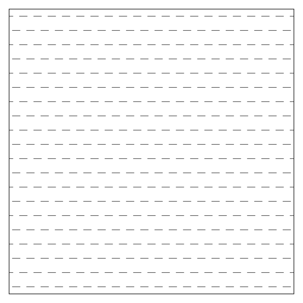 What a Stitches pattern looks like, generated with Doodles.live